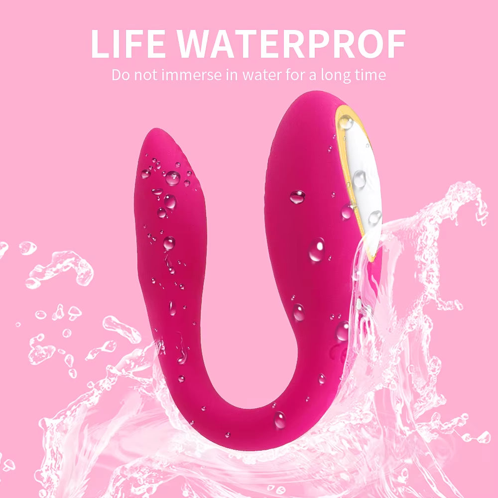 10 Mode U Wearable Dildo Wireless Remote Control Vibrator for Couple Female G Spot Stimulator Sex Toys Goods for Women Adults 18