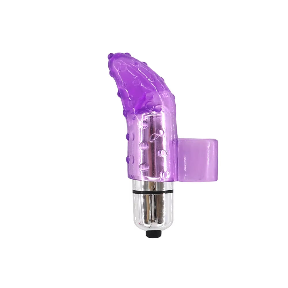 Bullet Vibrators Nipple Clitoris Stimulator Female Masturbator Sex Toys for Women Lesbian Finger Ring Vibrator Adult Products