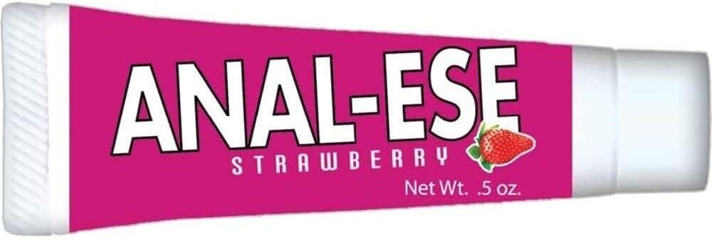 Anal-Ese Strawberry Gel, 1.5 Ounce (Pack of 1)