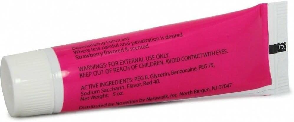 Anal-Ese Strawberry Gel, 1.5 Ounce (Pack of 1)