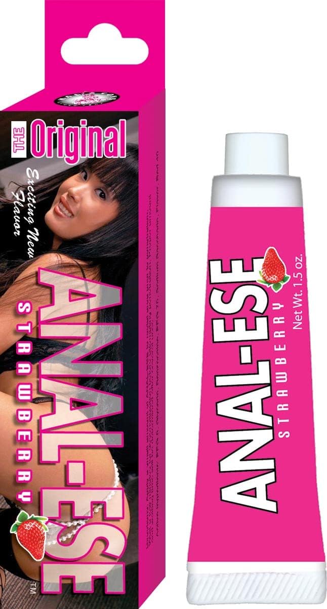 Anal-Ese Strawberry Gel, 1.5 Ounce (Pack of 1)