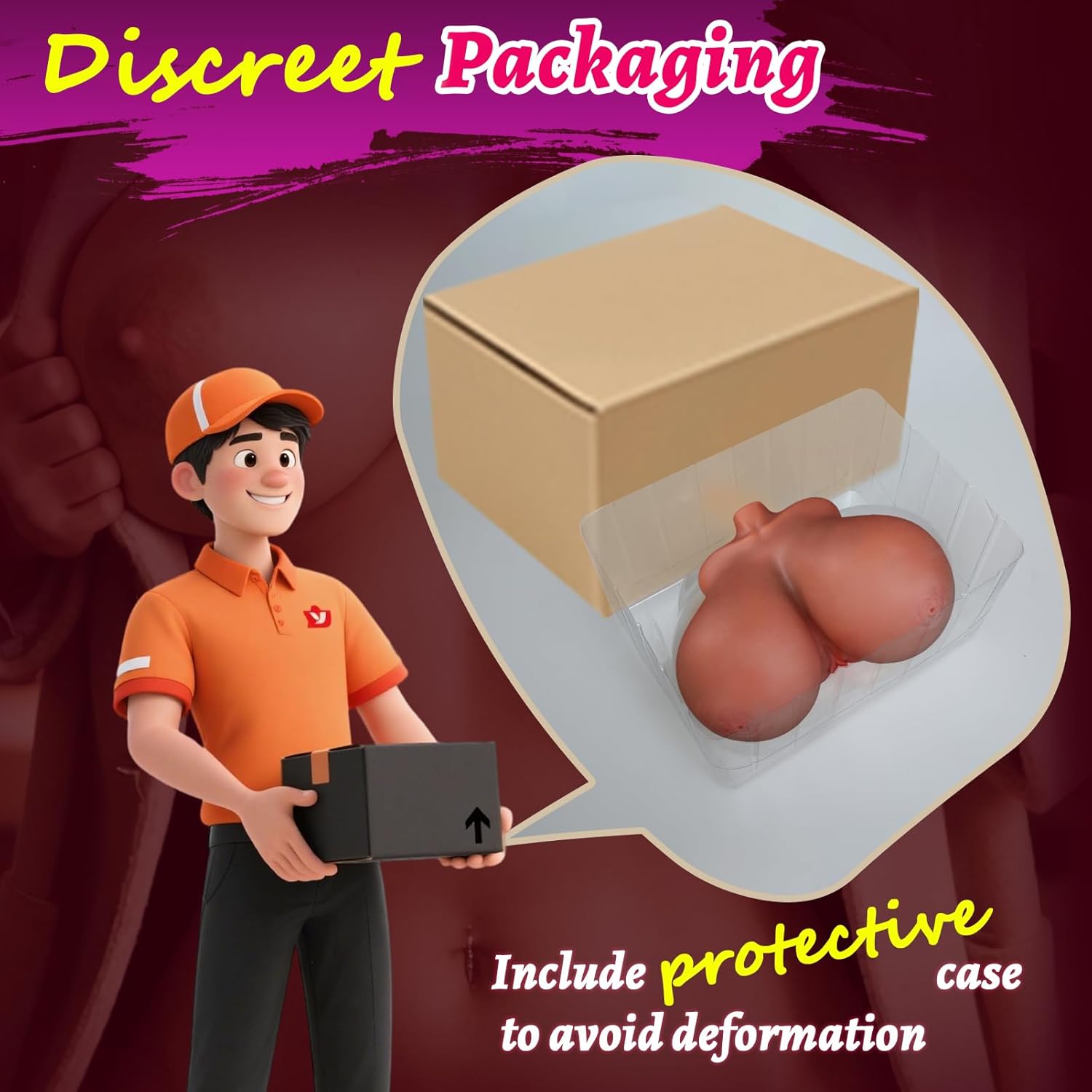 Big Boobs Life Size Sex Doll for Men, 7Lb Soft Jelly Sex Doll Boobs Sex Toy Stroker Breast Sex Toys with Pussy Breast Masturbator  Realistic Sex Toy for Men Couple Adult Toys Sex Torso Boobs